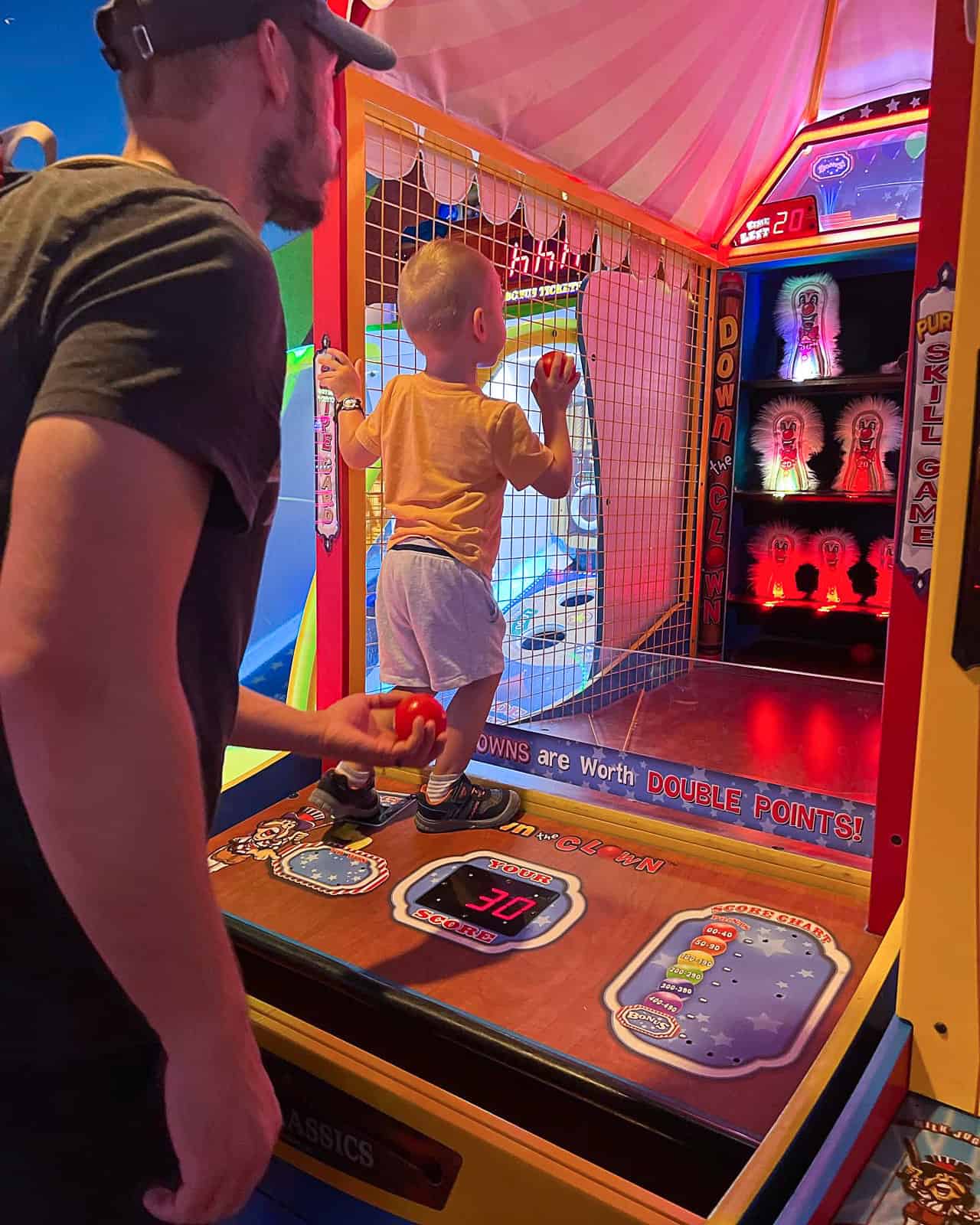 Pixel Play Arcade Activity at Disney World