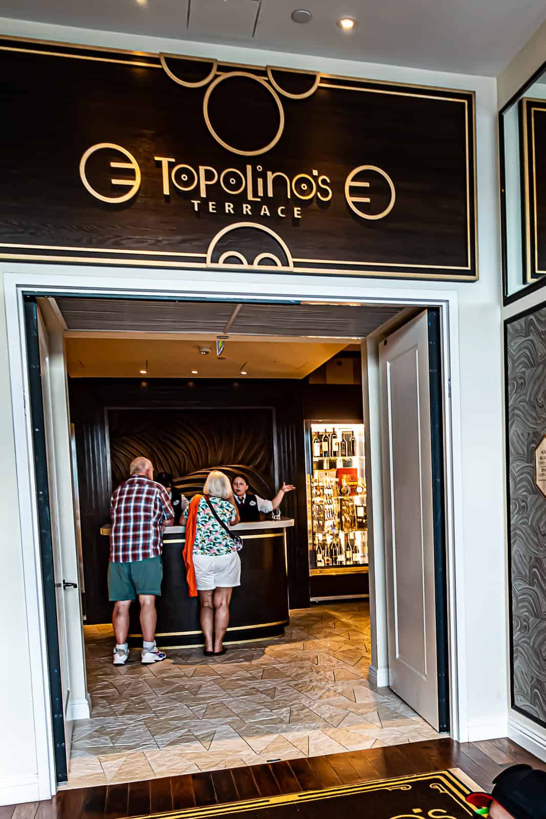 Topolino's Terrace Restaurant in Riviera Resort 