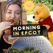 Morning Epcot Itinerary Plan Jenna Loves Magic