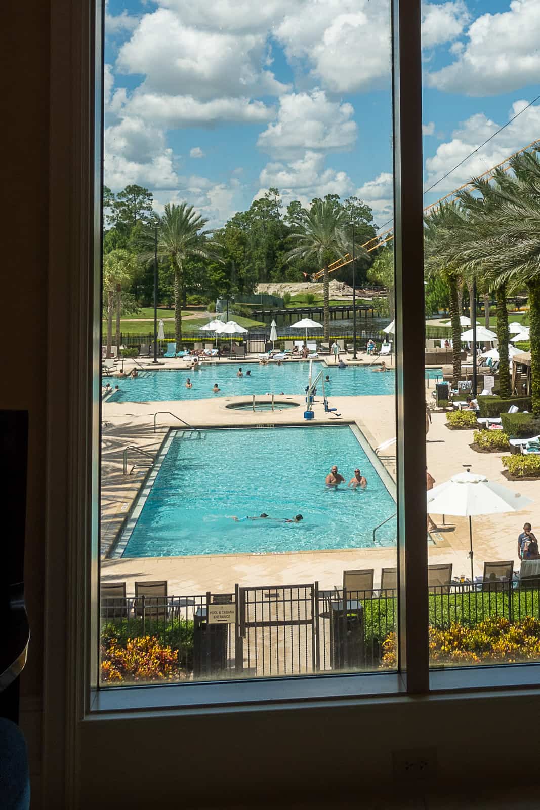 Off Disney Resort Waldorf Astoria Orlando pool