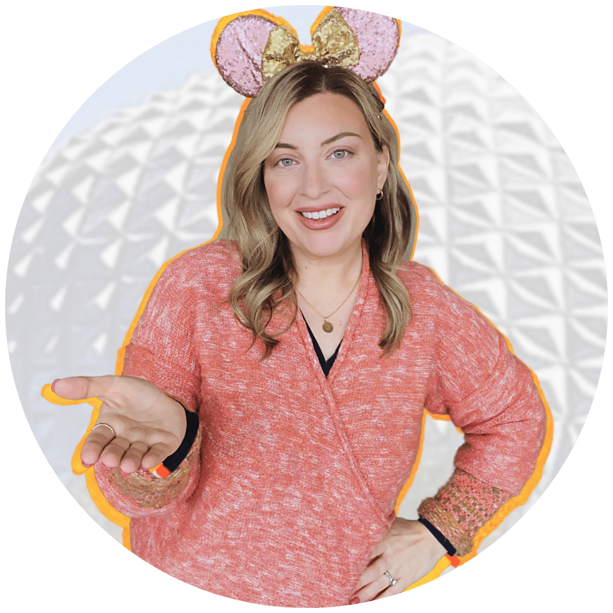 Jenna Loves Magic Blogger Headshot at Walt Disney World Epcot