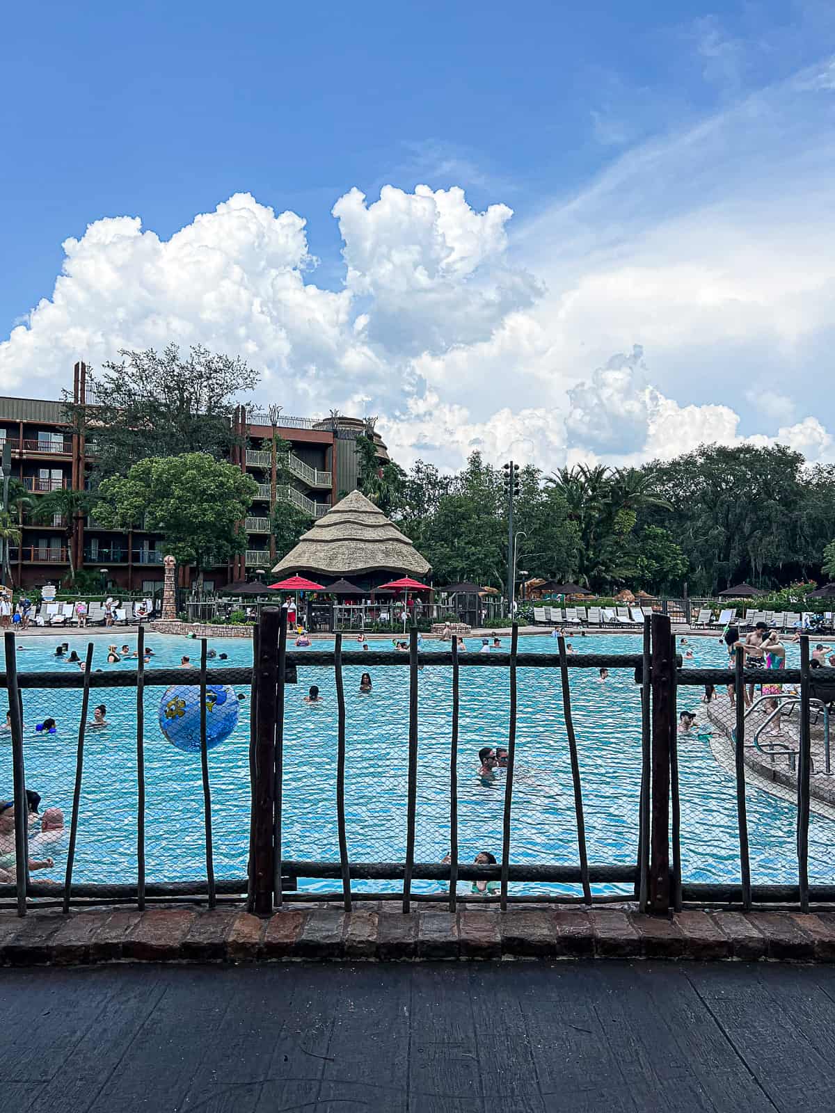 Disney World Resort Pool Animal Kingdom Lodge