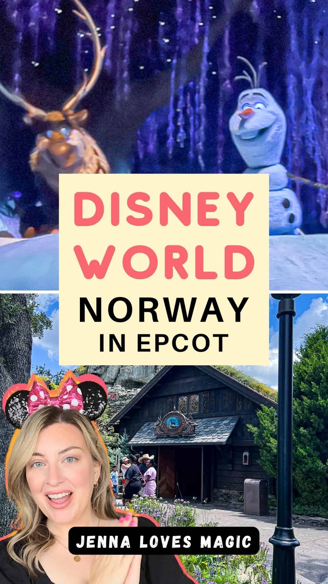 EPCOT Norway Pavilion Attractions Guide with Jenna Loves Magic logo