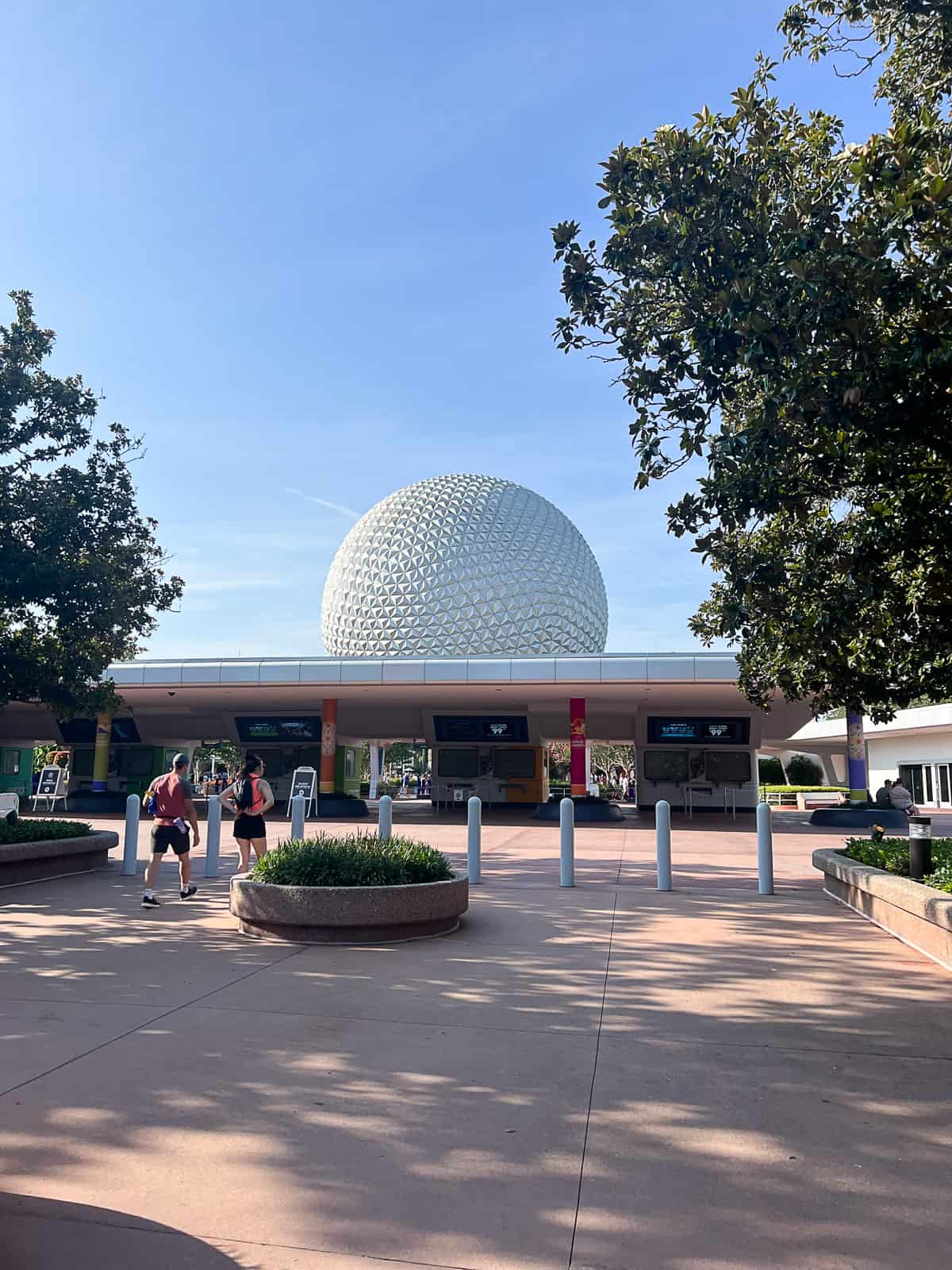 EPCOT Spaceship Earth Entrance Disney World