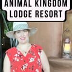 Free Shuttle Animal Kingdom Lodge text overlay with Jenna Loves Magic logo