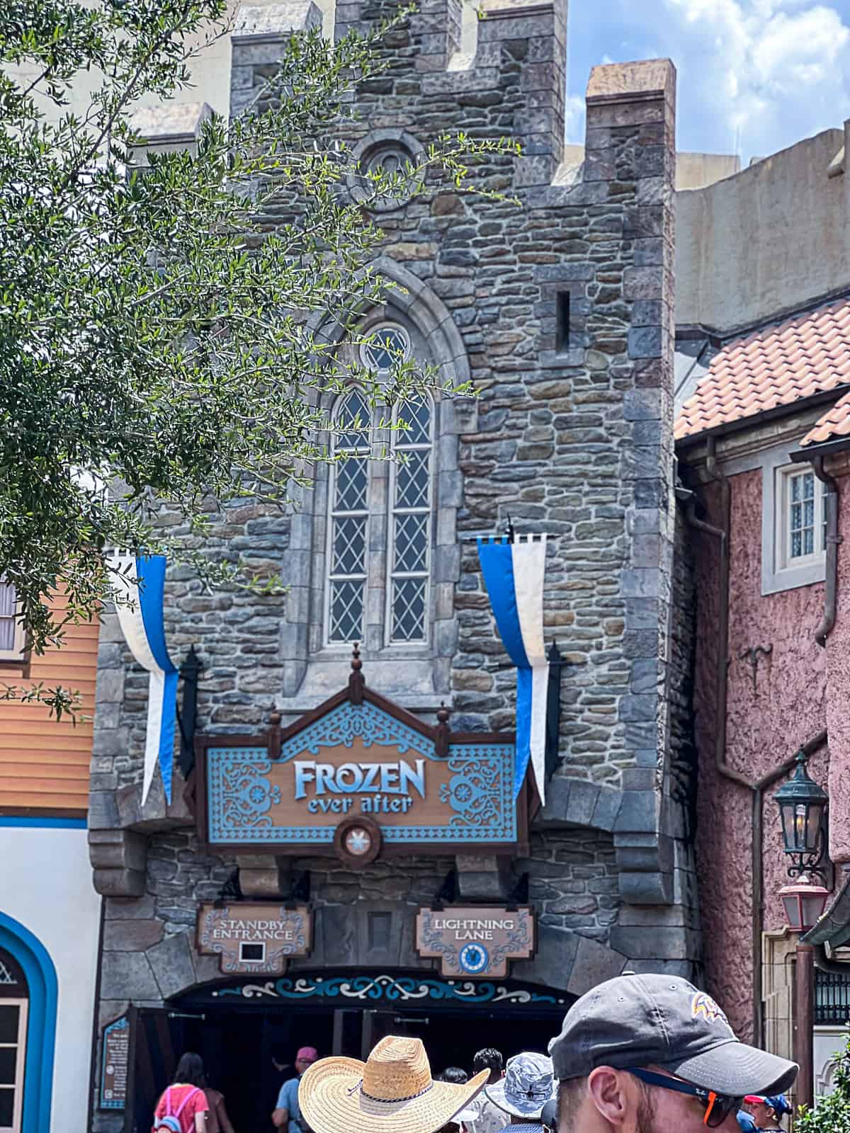 Frozen Ever After Ride in Norway Epcot