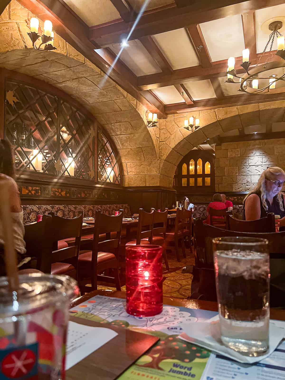 Inside Dining Room Photos at Le Cellier Restaurant in Canada at Epcot