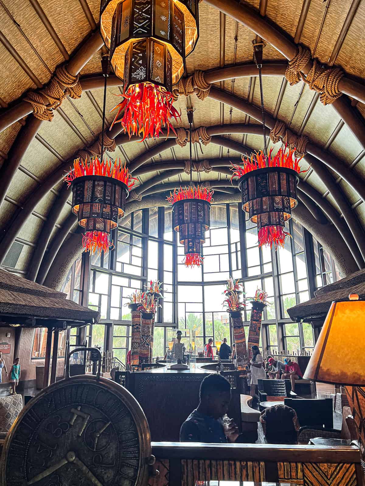 Kidani Village Lobby at Animal Kingdom Lodge Resort at Walt Disney World