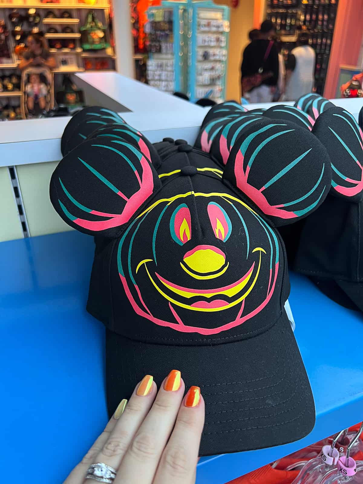 Halloween Disneyland Mickey Pumpkin Hat Merchandise