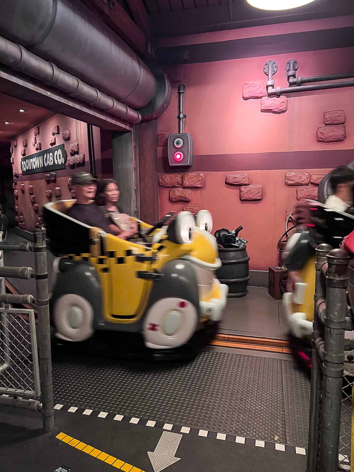 Roger Rabbit’s ride in Disneyland