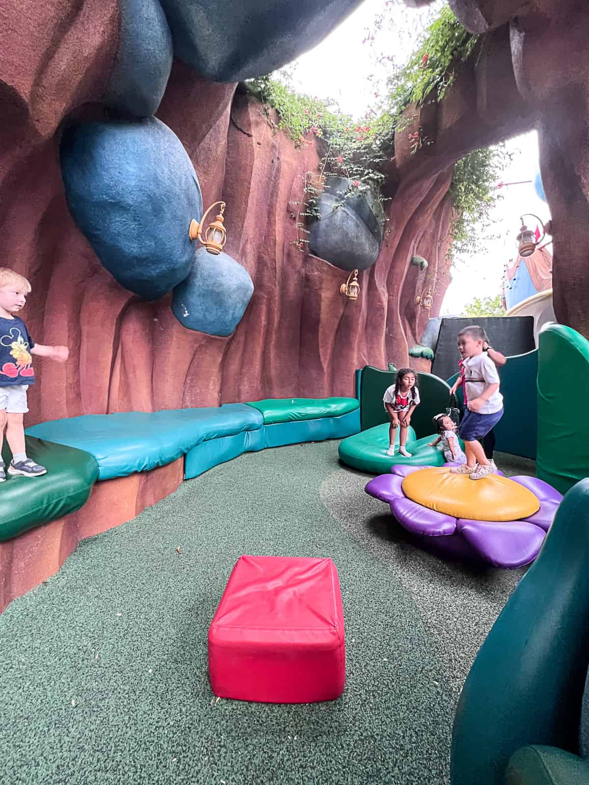 Small children play area in Mickey's Toontown at Disneyland Park Anaheim