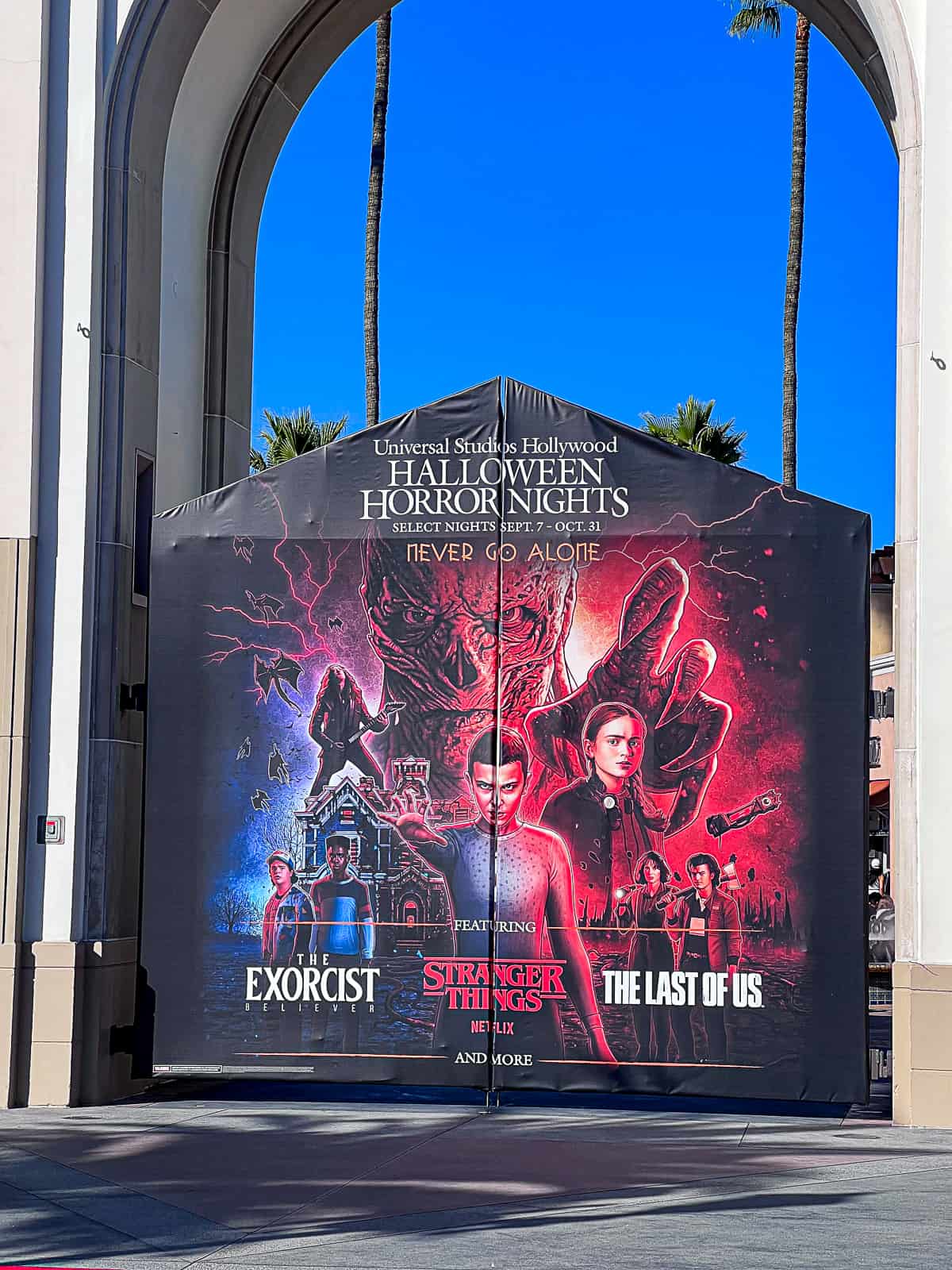 Universal Studios Hollywood Halloween Horror Nights Event Entrance
